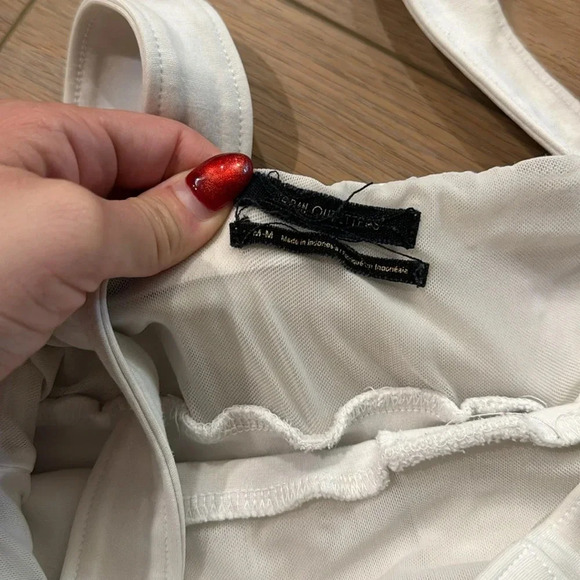 Urban Outfitters UO Sandy Slip Button-Through Dress - Picture 3 of 9